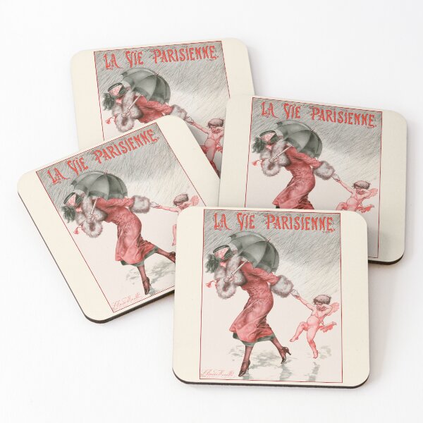 Item preview, La Vie Parisienne - L'Amour mouillé, Illustration by Chéri Hérouard - Art Deco designed and sold by elektronen.