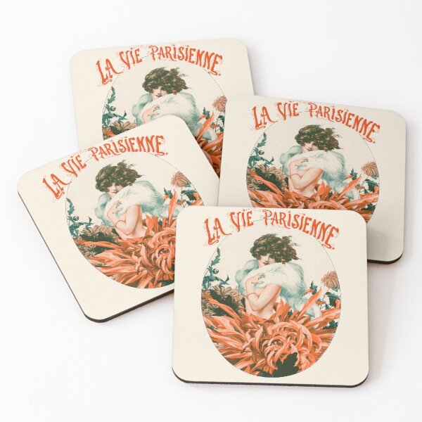 Item preview, La Vie Parisienne - Fleurs d'automne. Les chrysanthèmes, Illustration by Chéri Hérouard - Art Deco designed and sold by elektronen.