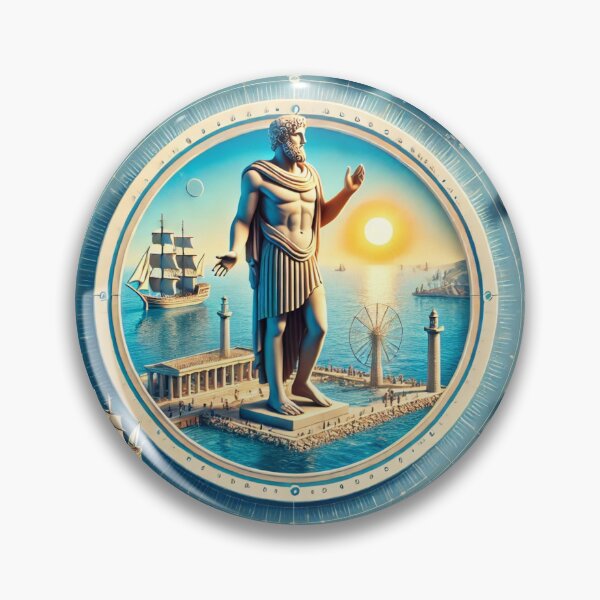 Item preview, Colossus of Rhodes 3D Wonder designed and sold by WildVista.