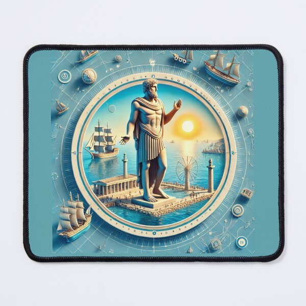 Item preview, Colossus of Rhodes 3D Wonder designed and sold by WildVista.