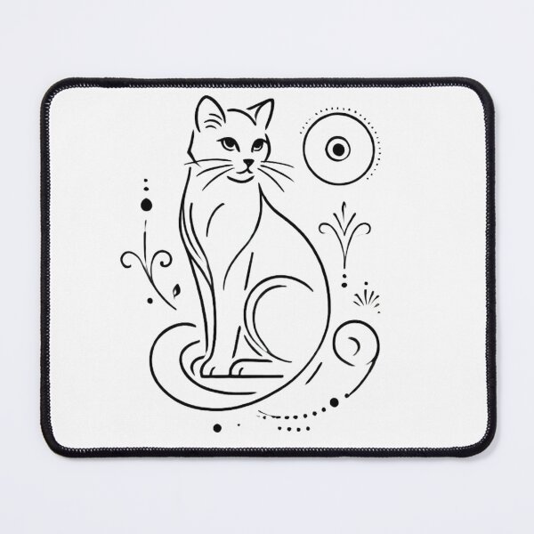 Item preview, Minimalist cat designed and sold by FusiTink.