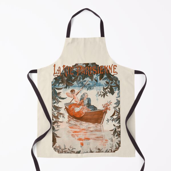 Item preview, La Vie Parisienne - Barque sur l'eau, Illustration by Chéri Hérouard - Art Deco designed and sold by elektronen.
