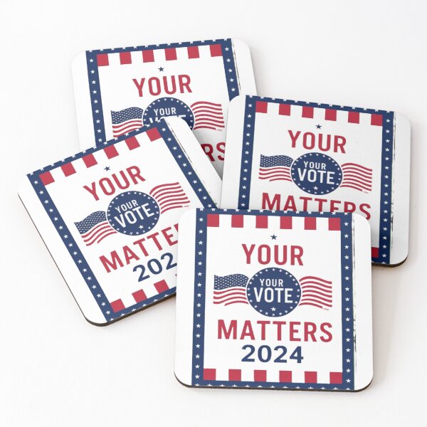 Item preview, Your Vote Matters 2024 Patriotic Poster designed and sold by merve02shop.