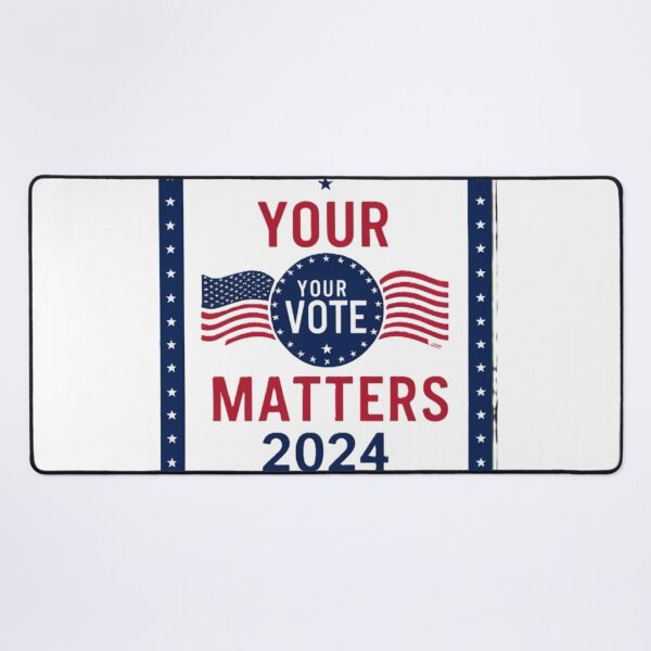 Item preview, Your Vote Matters 2024 Patriotic Poster designed and sold by merve02shop.