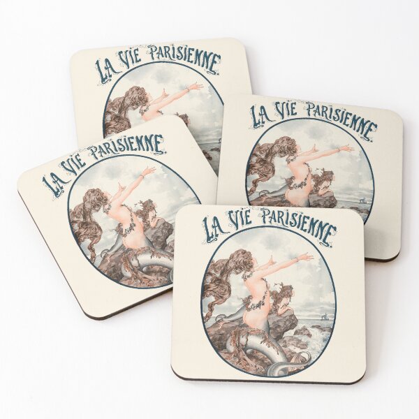 Item preview, La Vie Parisienne - Le chant des sirènes, Illustration by Chéri Hérouard - Art Deco designed and sold by elektronen.