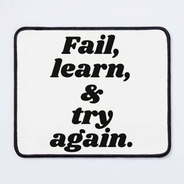 Item preview, Fail, learn, and try again. Fast designed and sold by wakluz90.