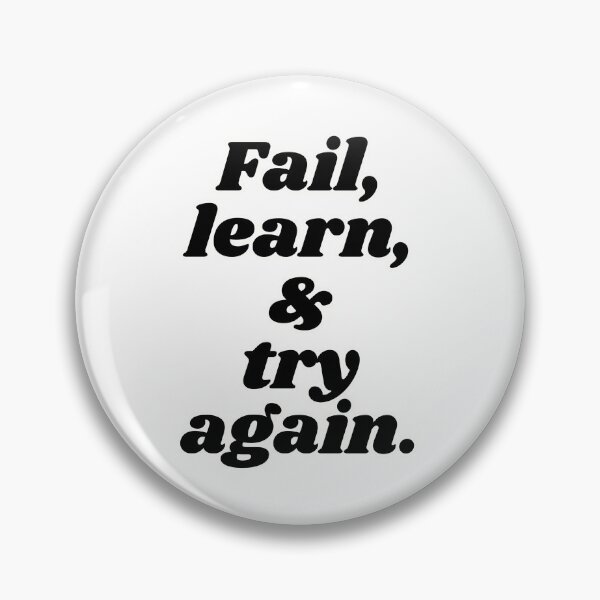 Item preview, Fail, learn, and try again. Fast designed and sold by wakluz90.