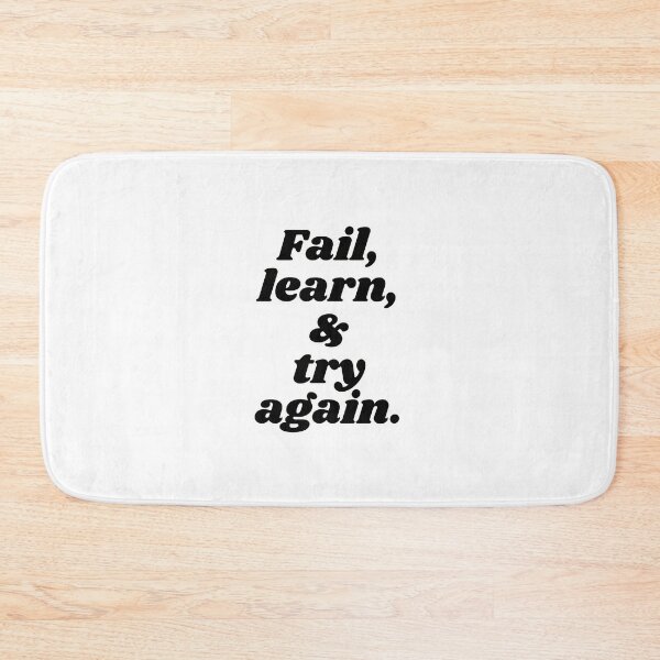 Item preview, Fail, learn, and try again. Fast designed and sold by wakluz90.