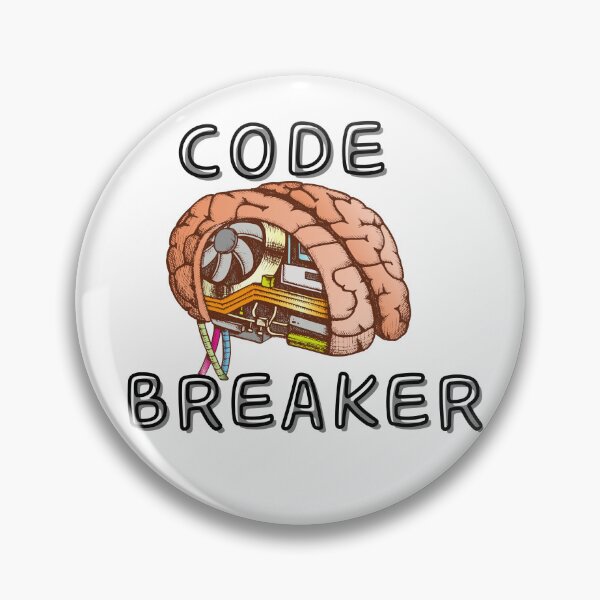 Item preview, IT Brain Code Breaker - Full Nerd designed and sold by PixelPizzazz.