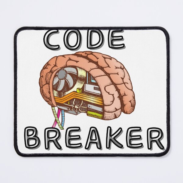 Item preview, IT Brain Code Breaker - Full Nerd designed and sold by PixelPizzazz.