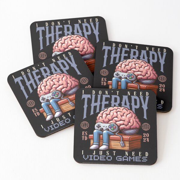 Item preview, I don't need therapy, I just need video games designed and sold by Peerless-Prime.