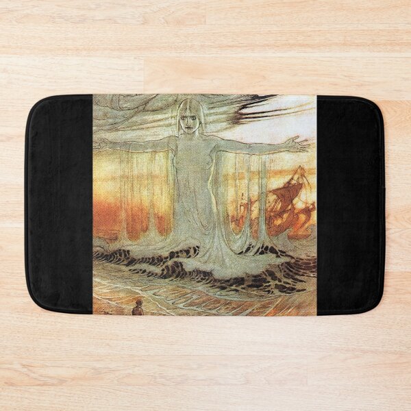 Item preview, The Shipwrecked Man and the Sea - Arthur Rackham designed and sold by forgottenbeauty.
