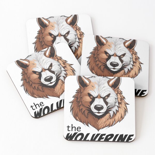 Item preview, the mighty North American Wolverine  designed and sold by Legacy Pulp Studio.
