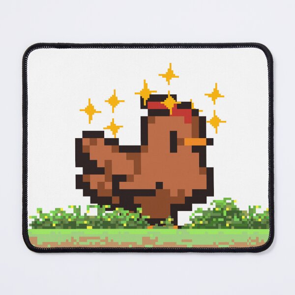 Item preview, Sparkly Pixel Chicken designed and sold by KelpieK.