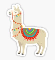 Party Llama Sticker