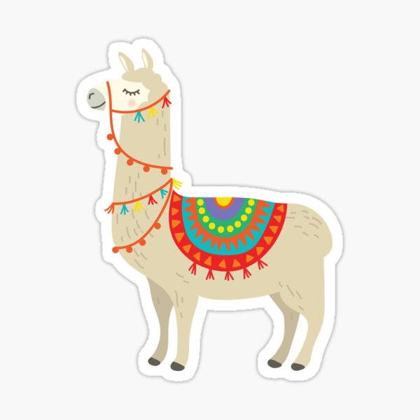 Llama Stickers for Sale