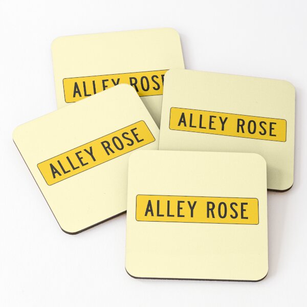 Item preview, Alley Rose Road Sign designed and sold by aestheticqueen.
