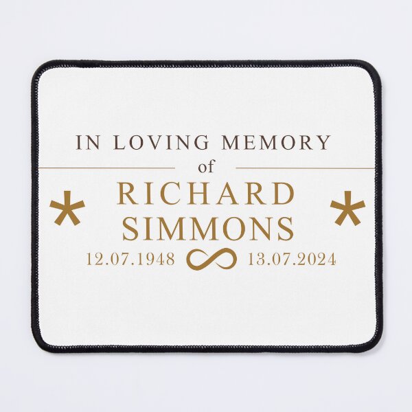 Item preview, In loving memory of Richard Simmons the fitness icon text design designed and sold by eeternalrestt.