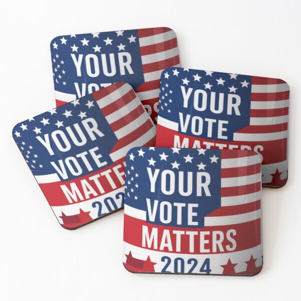 Item preview, Your Vote Matters 2024 Patriotic Mug designed and sold by merve02shop.