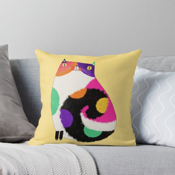 Item preview, Colorful Calico Cat designed and sold by poket.piktures.