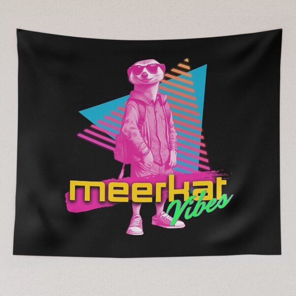 Item preview, Meerkat Vibes designed and sold by pUNKnown.
