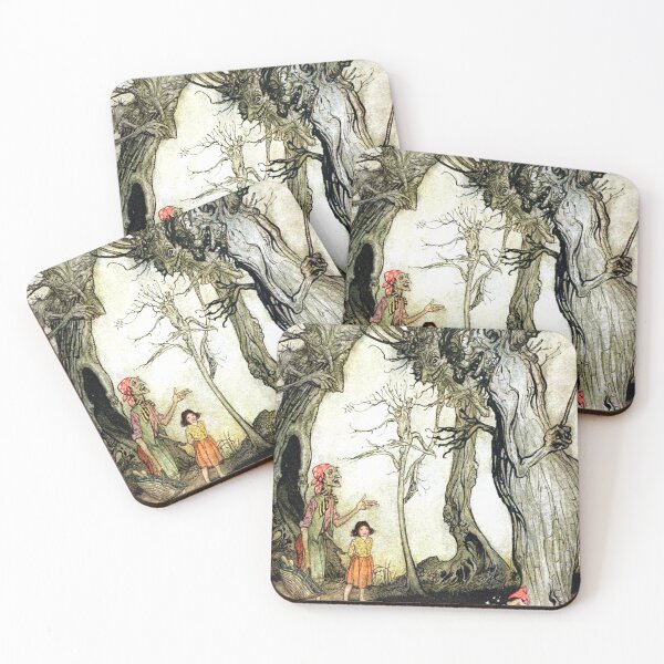 Item preview, Trees and the Axe - Arthur Rackham designed and sold by forgottenbeauty.