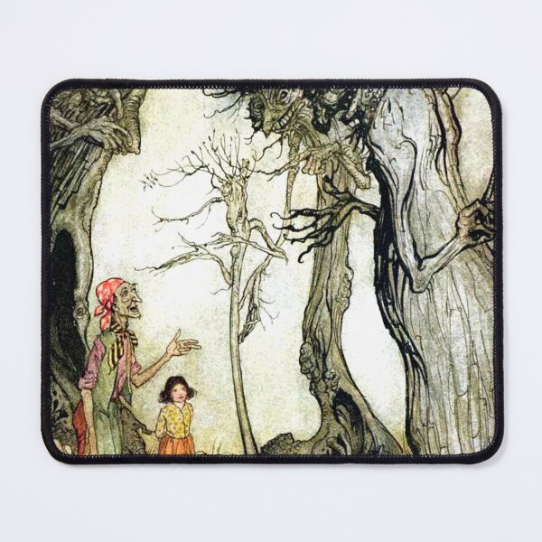 Item preview, Trees and the Axe - Arthur Rackham designed and sold by forgottenbeauty.