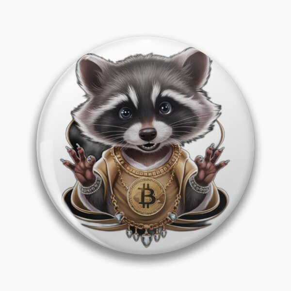 Item preview, Rich raccon bitcoin designed and sold by 7Luk7.