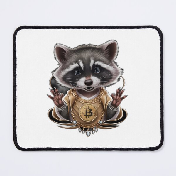 Item preview, Rich raccon bitcoin designed and sold by 7Luk7.