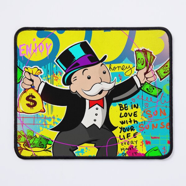 Item preview, Capitalist Cupid - Monopoly Man's Moneyed Affection designed and sold by DonVivaldo.