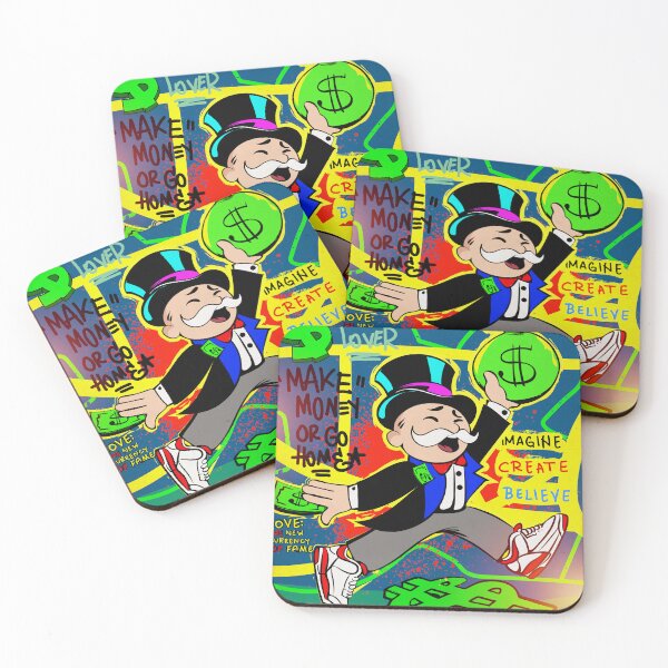 Item preview, Monetary Leap - Monopoly Man Soaring with Wealth designed and sold by DonVivaldo.