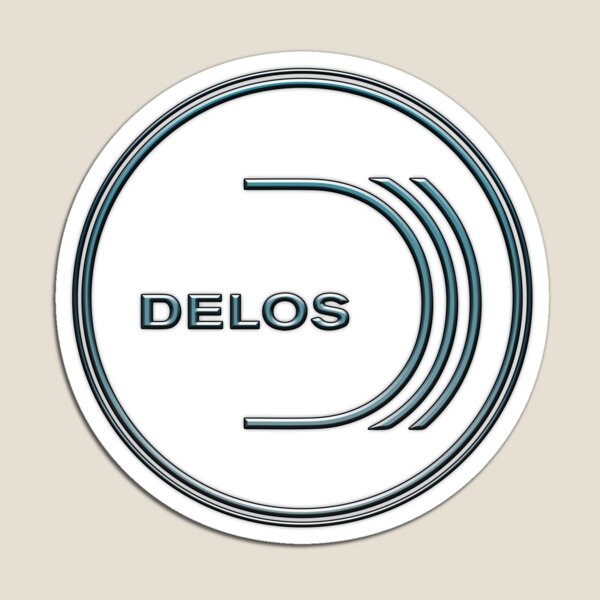 WestWorld Delos Inc Logo Magnet