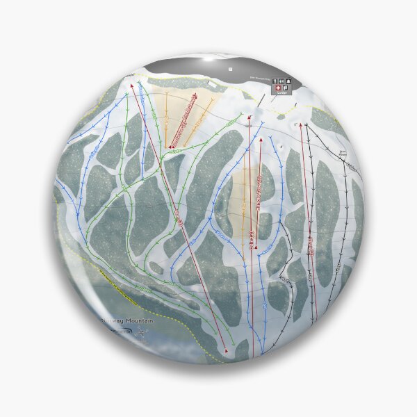 Item preview, Norway Mountain Resort Trail Map designed and sold by Mapsynergy.