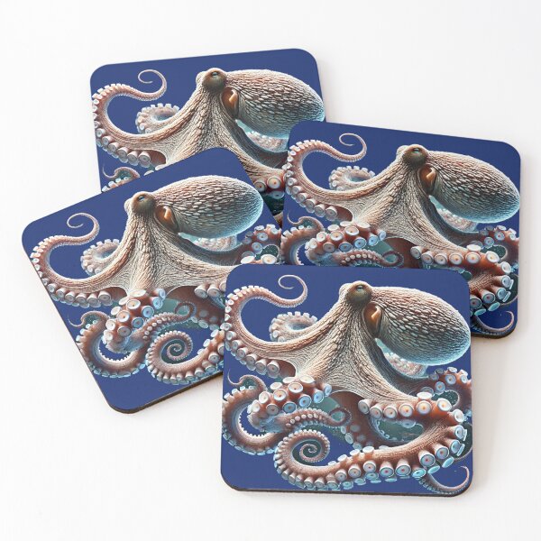 Item preview, Octopus designed and sold by GlassPenny.
