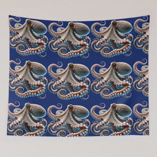 Item preview, Octopus designed and sold by GlassPenny.