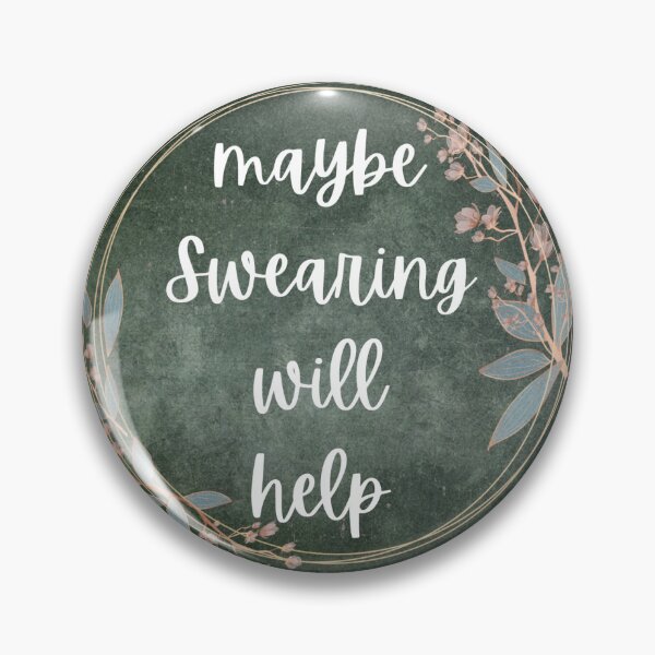 Item preview, Swearing will help designed and sold by I-Draw-Stuff97.