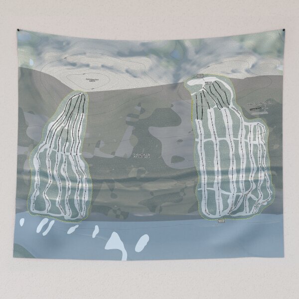 Item preview, Voodoo Mountain Resort Trail Map designed and sold by Mapsynergy.