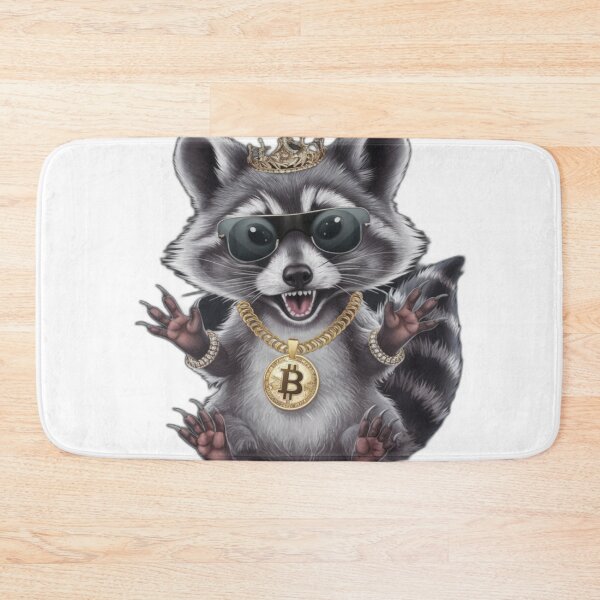 Item preview, The Raccoon King Bitcoin designed and sold by 7Luk7.