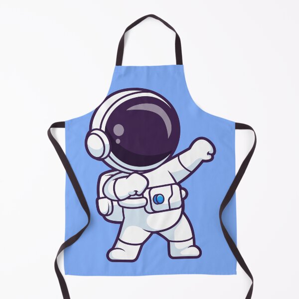 Item preview, Cute Astronaut Karate Hit Cartoon Vector Icon Illustration designed and sold by hjian8219.