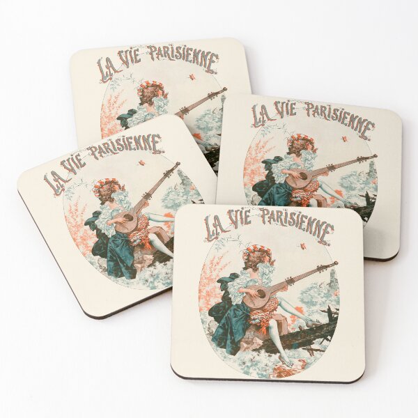 Item preview, La Vie Parisienne - Aubade au printemps. Le premier papillon. Illustration by Chéri Hérouard - Art Deco designed and sold by elektronen.