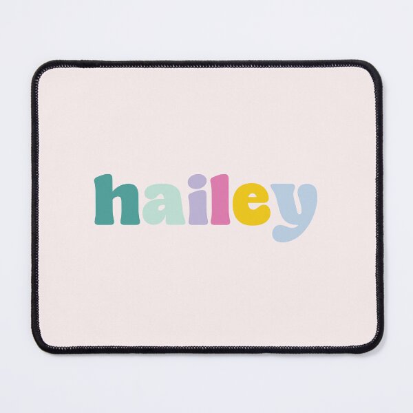 Item preview, Hailey - Custom name on colorful block font designed and sold by To the Lua.