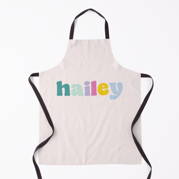 Item preview, Hailey - Custom name on colorful block font designed and sold by To the Lua.