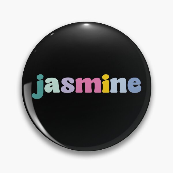 Item preview, Jasmine - Custom name on colorful block font designed and sold by To the Lua.
