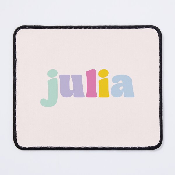 Item preview, Julia - Custom name on colorful block font designed and sold by To the Lua.