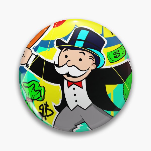 Item preview, Monetary Magnate - Monopoly Man with Bag of Wealth designed and sold by DonVivaldo.