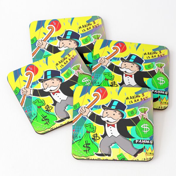 Item preview, Monetary Magnate - Monopoly Man with Bag of Wealth designed and sold by DonVivaldo.