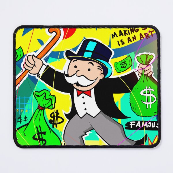 Item preview, Monetary Magnate - Monopoly Man with Bag of Wealth designed and sold by DonVivaldo.