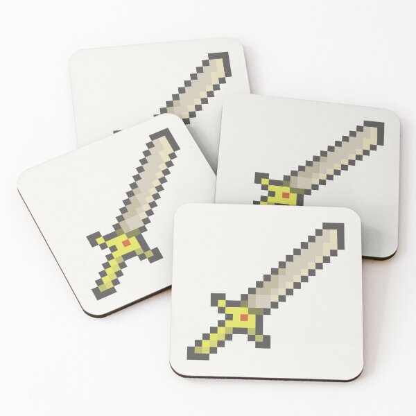 Item preview, golden sword pixel art designed and sold by helixter.