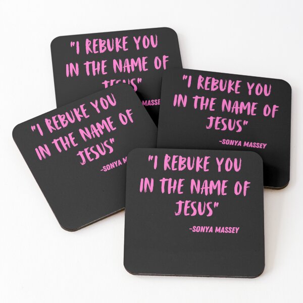 Item preview, I Rebuke You In The Name Of Jesus Sonya Massey  designed and sold by ceddybaby612.