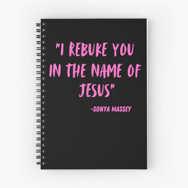 Item preview, I Rebuke You In The Name Of Jesus Sonya Massey  designed and sold by ceddybaby612.